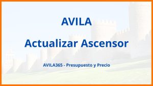 Actualizar Ascensor en Avila