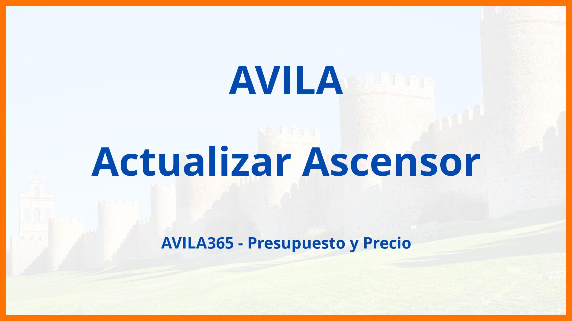 Actualizar Ascensor