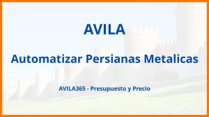 Automatizar Persianas Metalicas en Avila