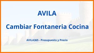 Cambiar Fontaneria Cocina en Avila