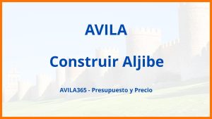 Construir Aljibe en Avila