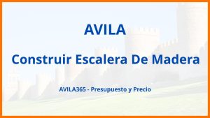 Construir Escalera De Madera en Avila