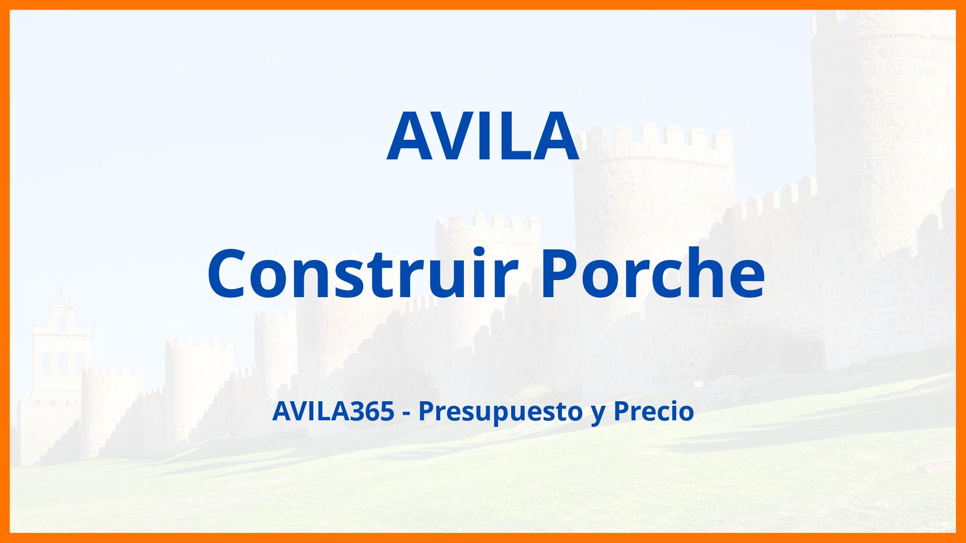 Construir Porche