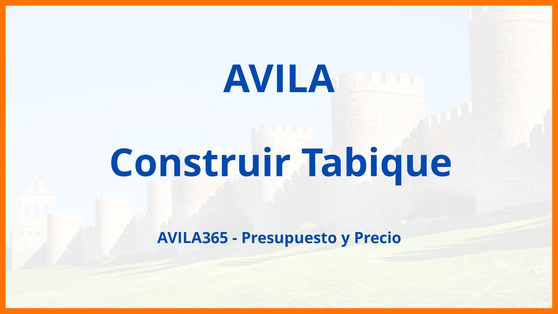 Construir Tabique