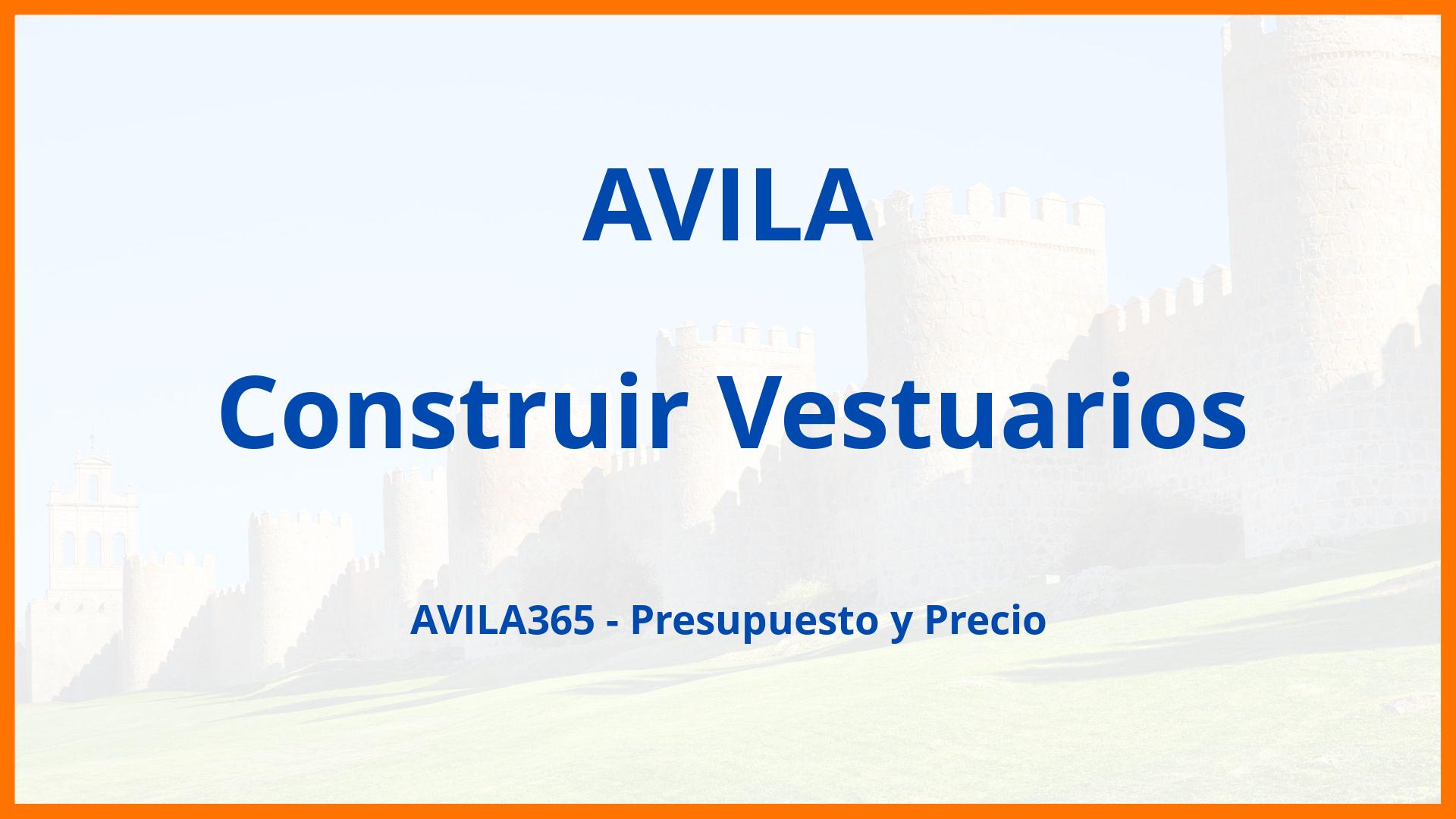 Construir Vestuarios