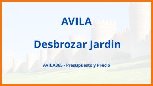 Desbrozar Jardin en Avila