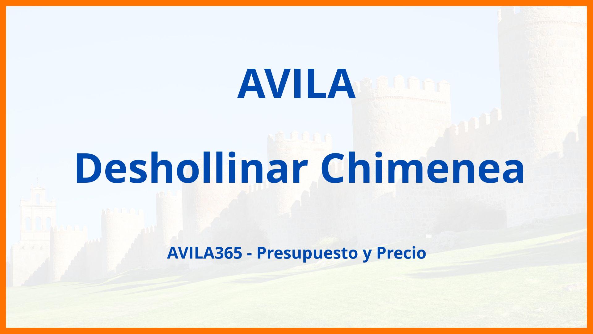 Deshollinar Chimenea