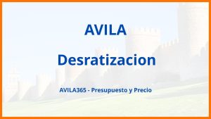 Desratizacion en Avila