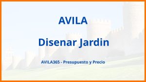 Disenar Jardin en Avila