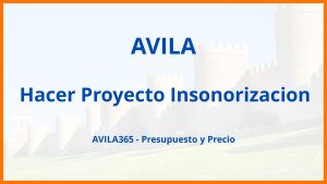 Hacer Proyecto Insonorizacion en Avila