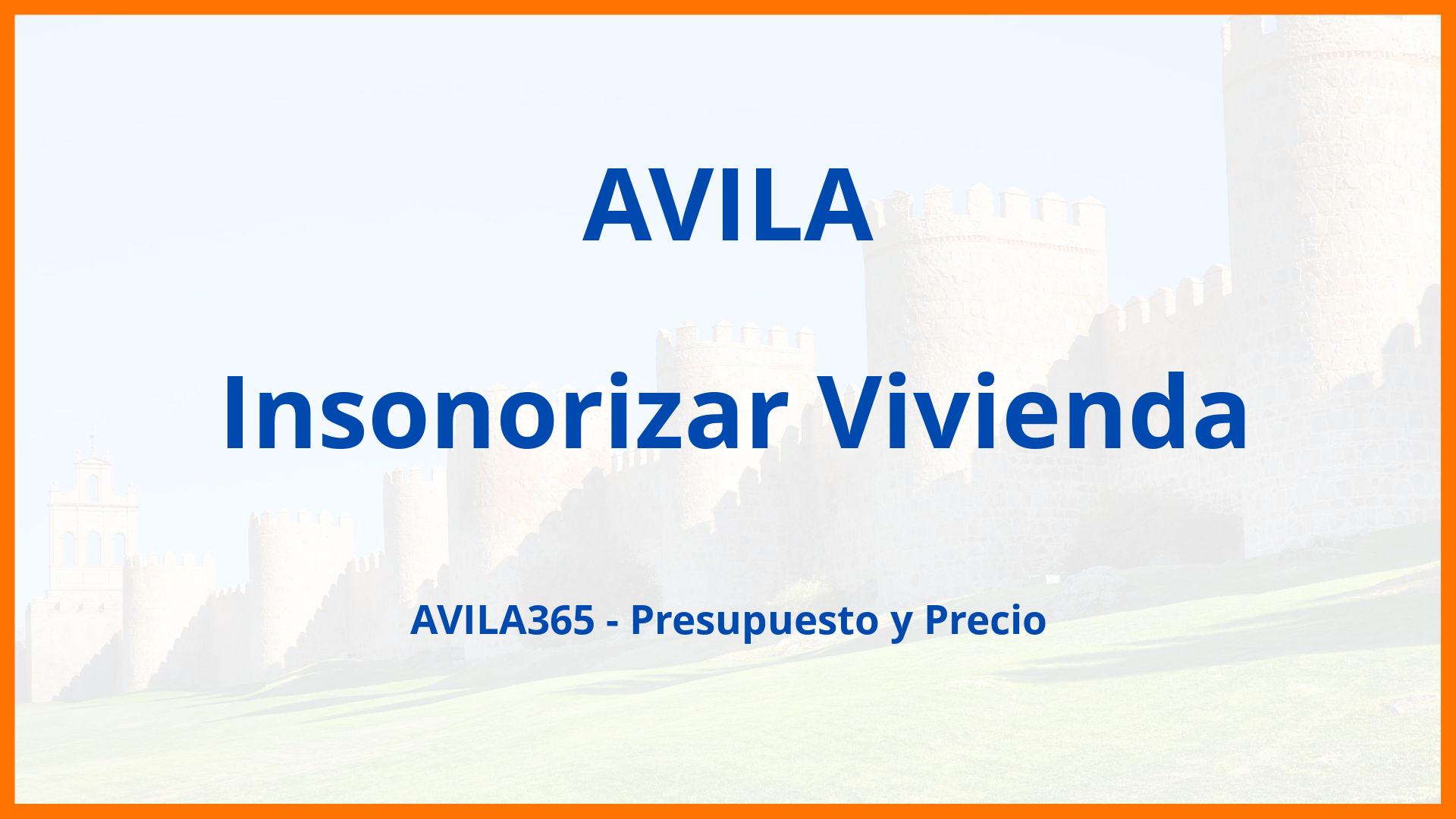 Insonorizar Vivienda