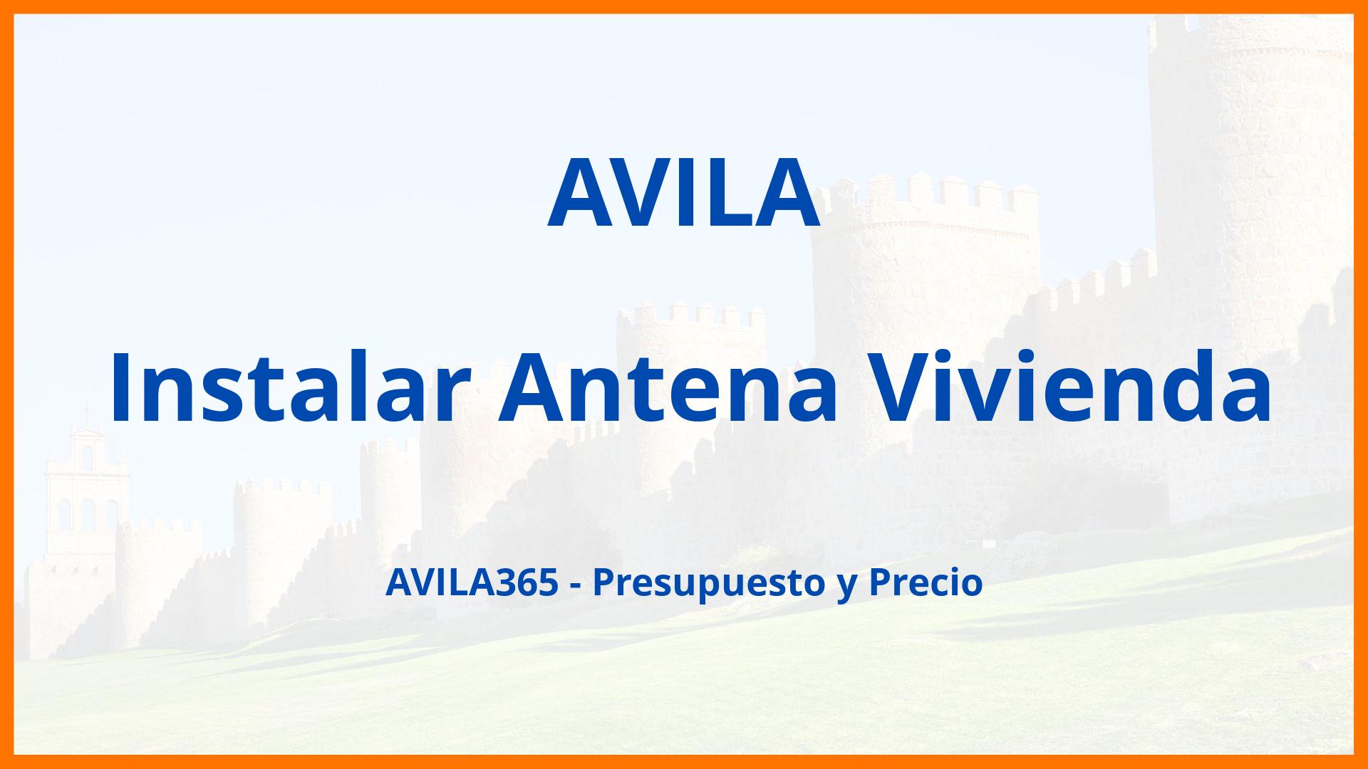 Instalar Antena Vivienda