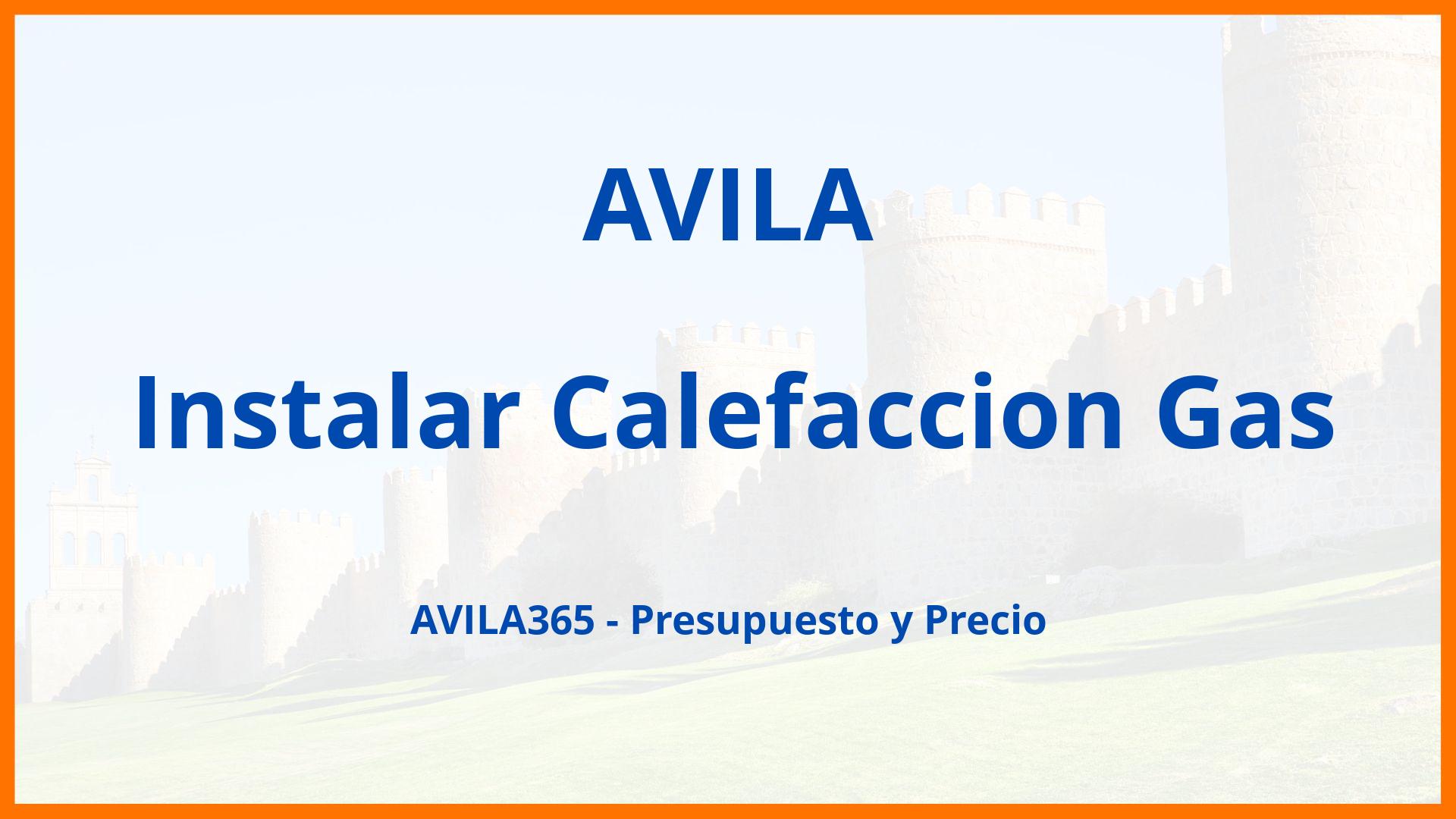 Instalar Calefaccion Gas