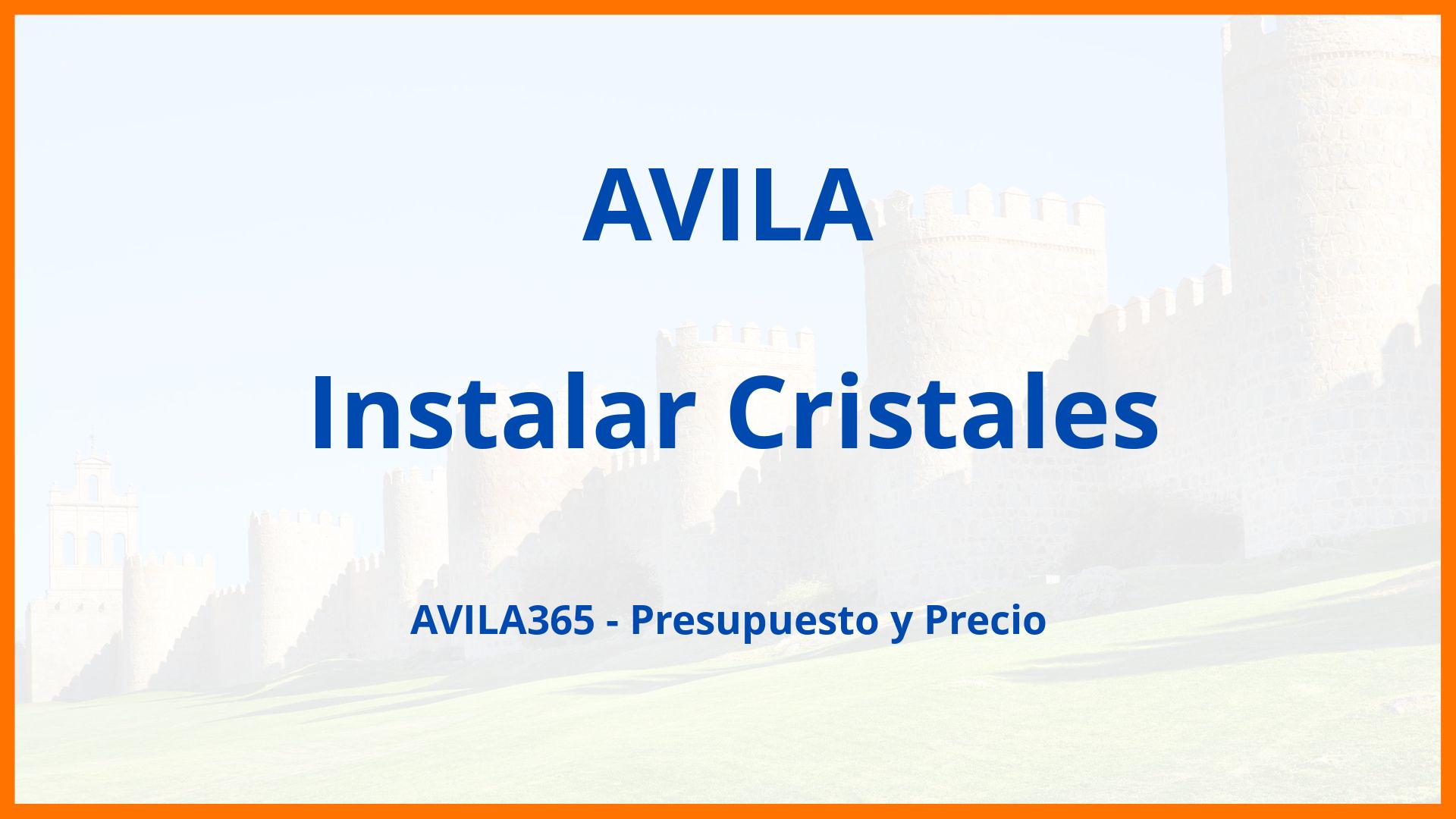 Instalar Cristales