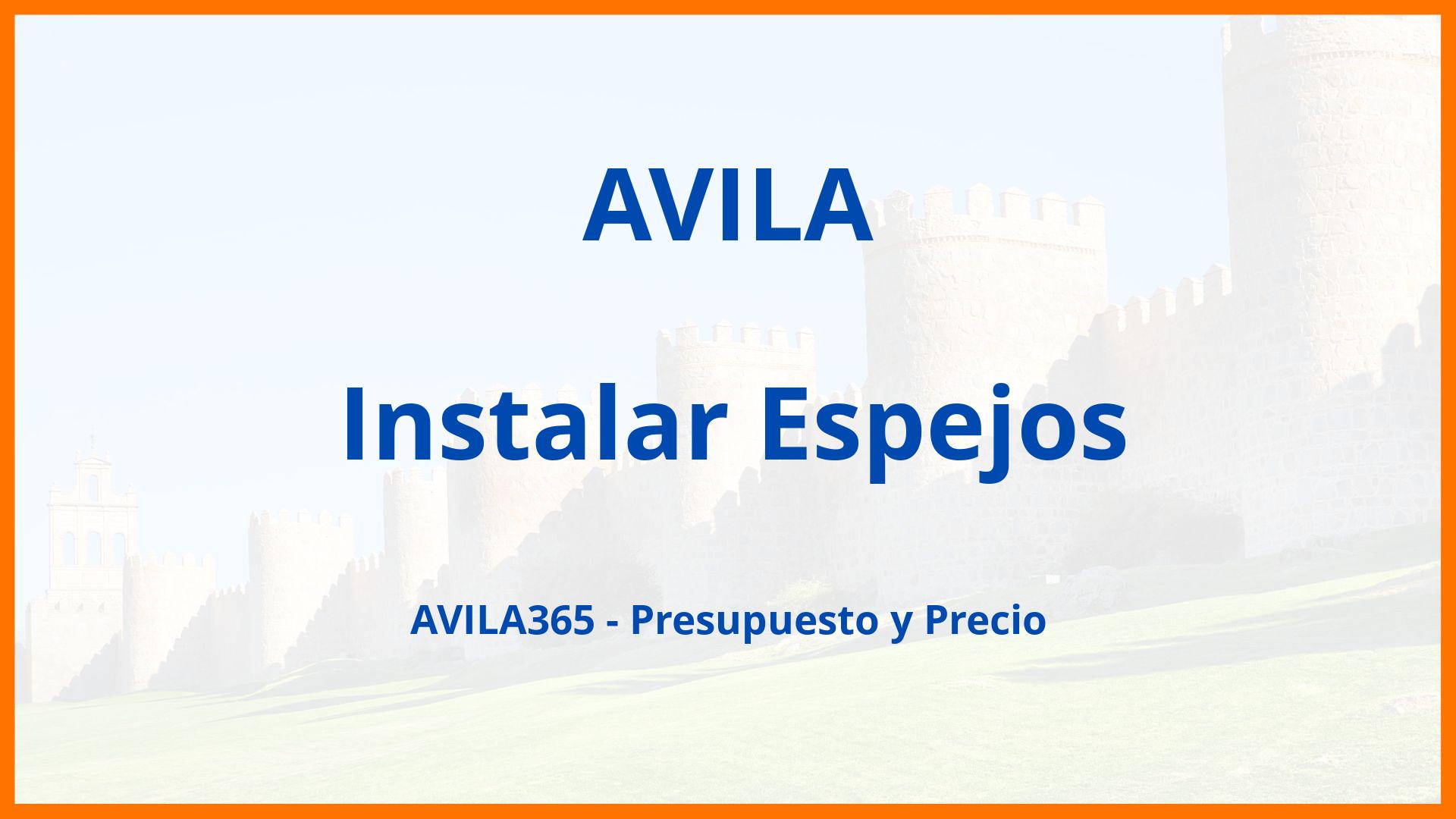 Instalar Espejos