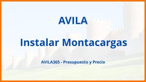 Instalar Montacargas en Avila