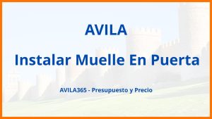 Instalar Muelle En Puerta en Avila