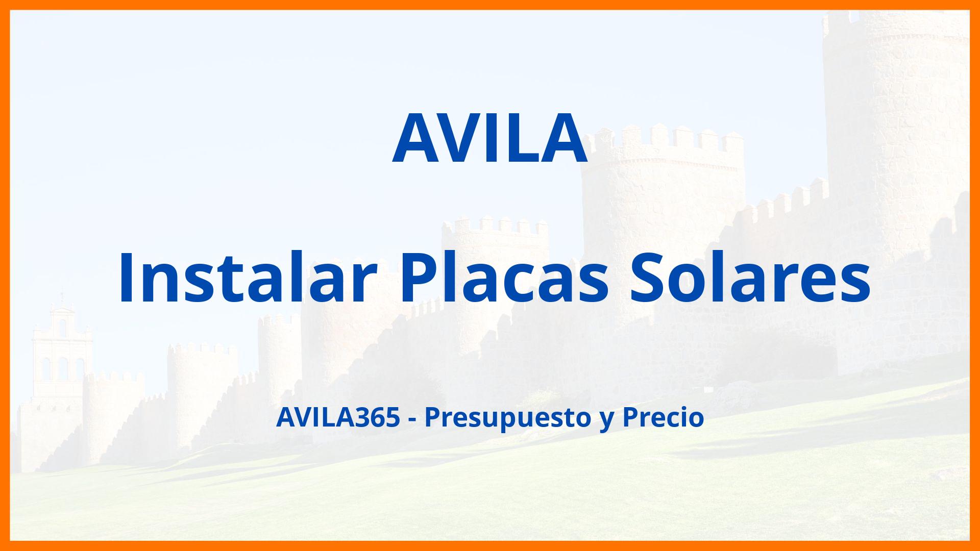 Instalar Placas Solares