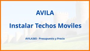 Instalar Techos Moviles en Avila