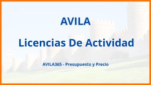 Licencias De Actividad en Avila