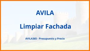 Limpiar Fachada en Avila