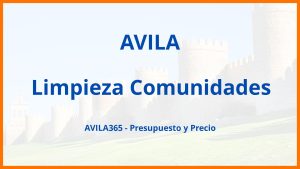 Limpieza Comunidades en Avila