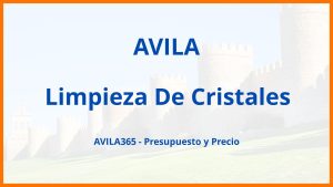 Limpieza De Cristales en Avila