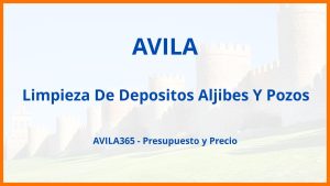 Limpieza De Depositos Aljibes Y Pozos en Avila