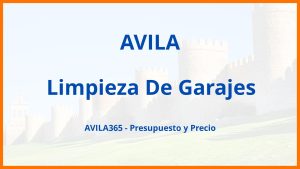 Limpieza De Garajes en Avila