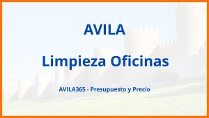 Limpieza Oficinas en Avila