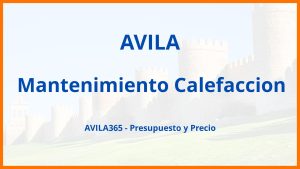 Mantenimiento Calefaccion en Avila