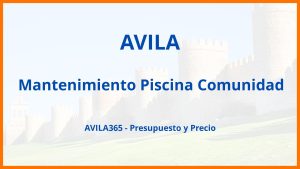 Mantenimiento Piscina Comunidad en Avila