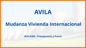 Mudanza Vivienda Internacional en Avila