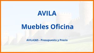 Muebles Oficina en Avila