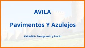 Pavimentos Y Azulejos en Avila