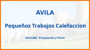 Pequeños Trabajos Calefaccion en Avila