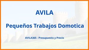 Pequeños Trabajos Domotica en Avila