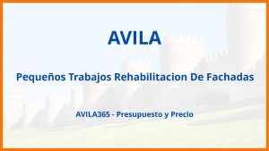 Pequeños Trabajos Rehabilitacion De Fachadas en Avila