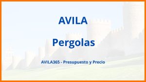 Pergolas en Avila