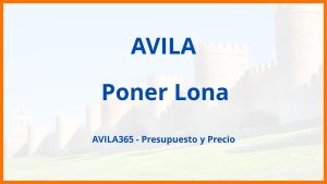 Poner Lona en Avila