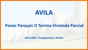 Poner Parquet O Tarima Vivienda Parcial en Avila