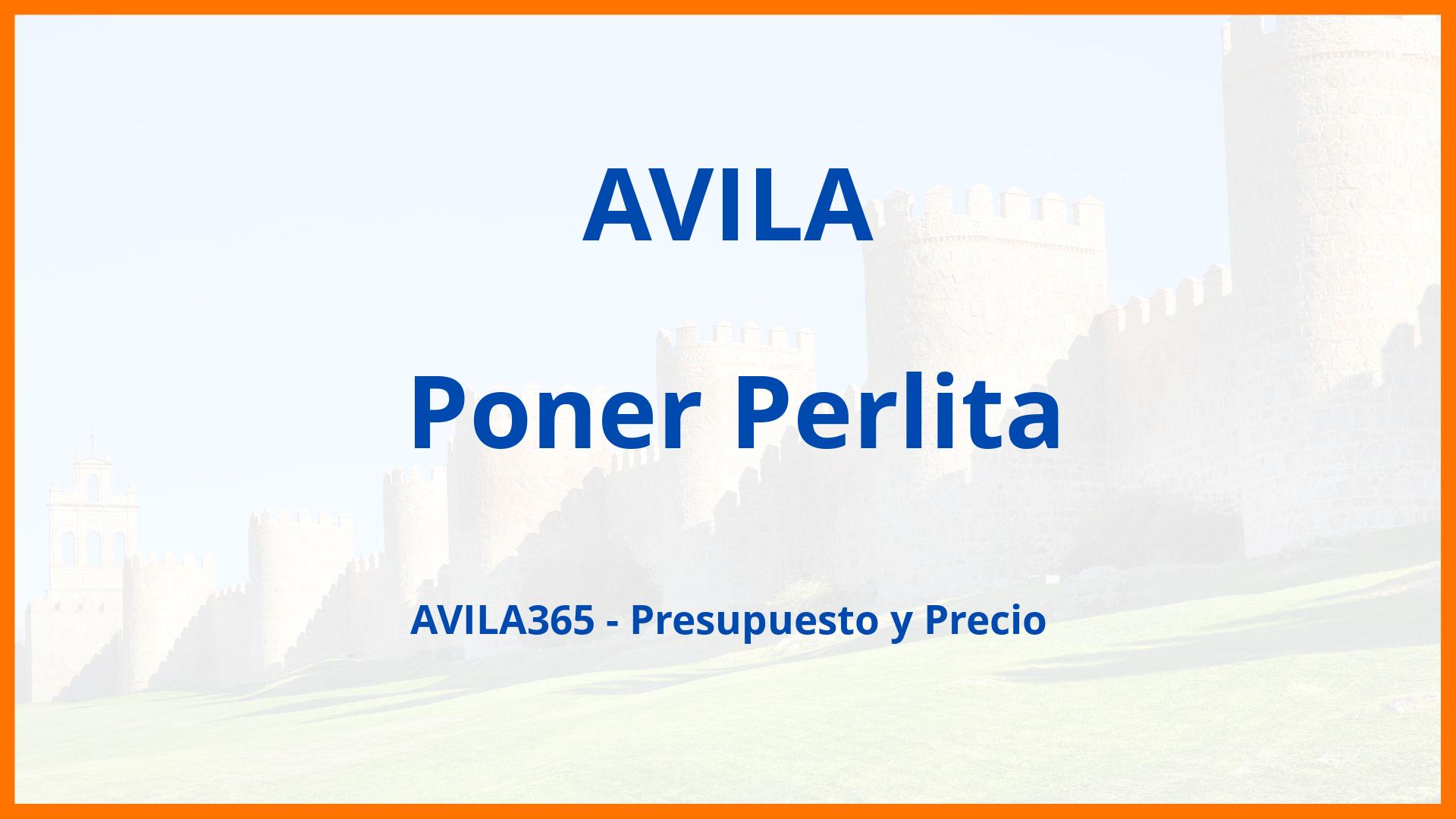 Poner Perlita