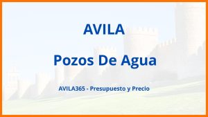 Pozos De Agua en Avila