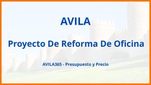 Proyecto De Reforma De Oficina en Avila