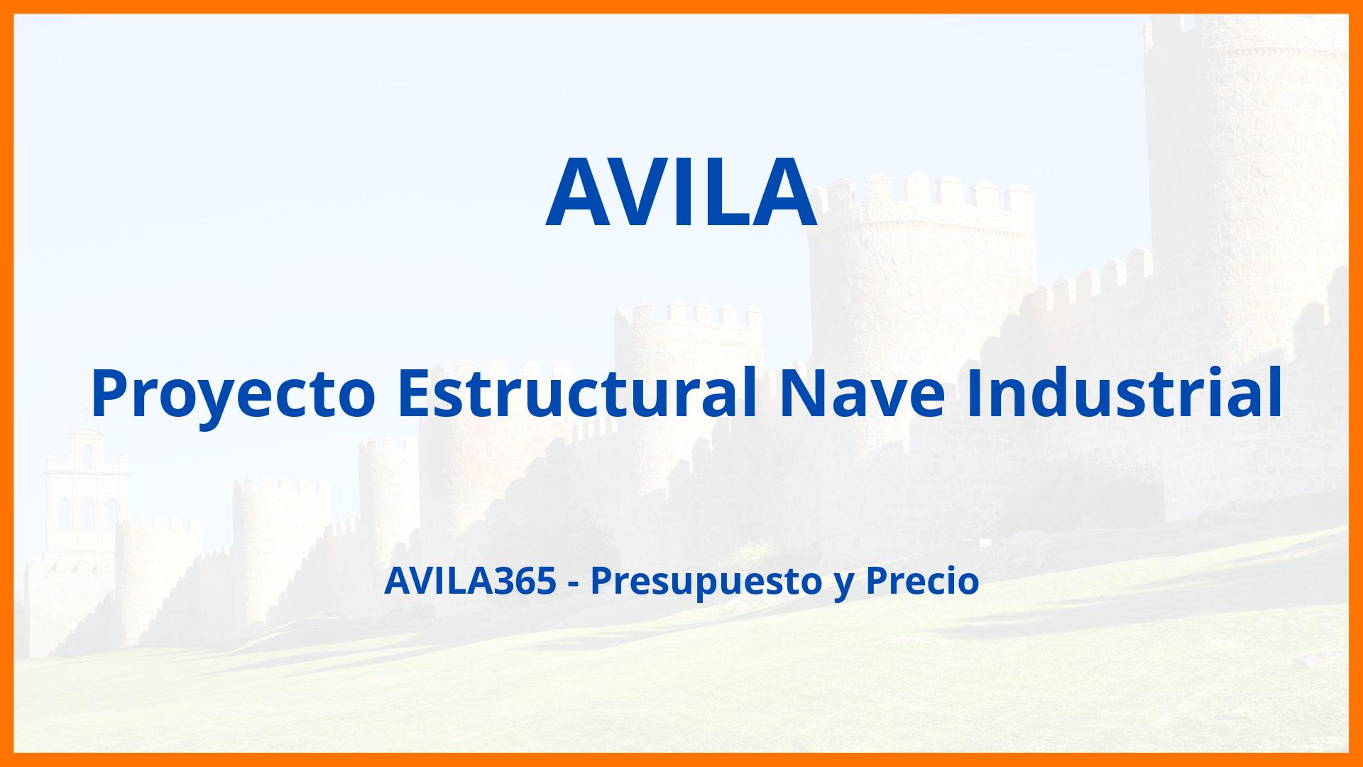 Proyecto Estructural Nave Industrial