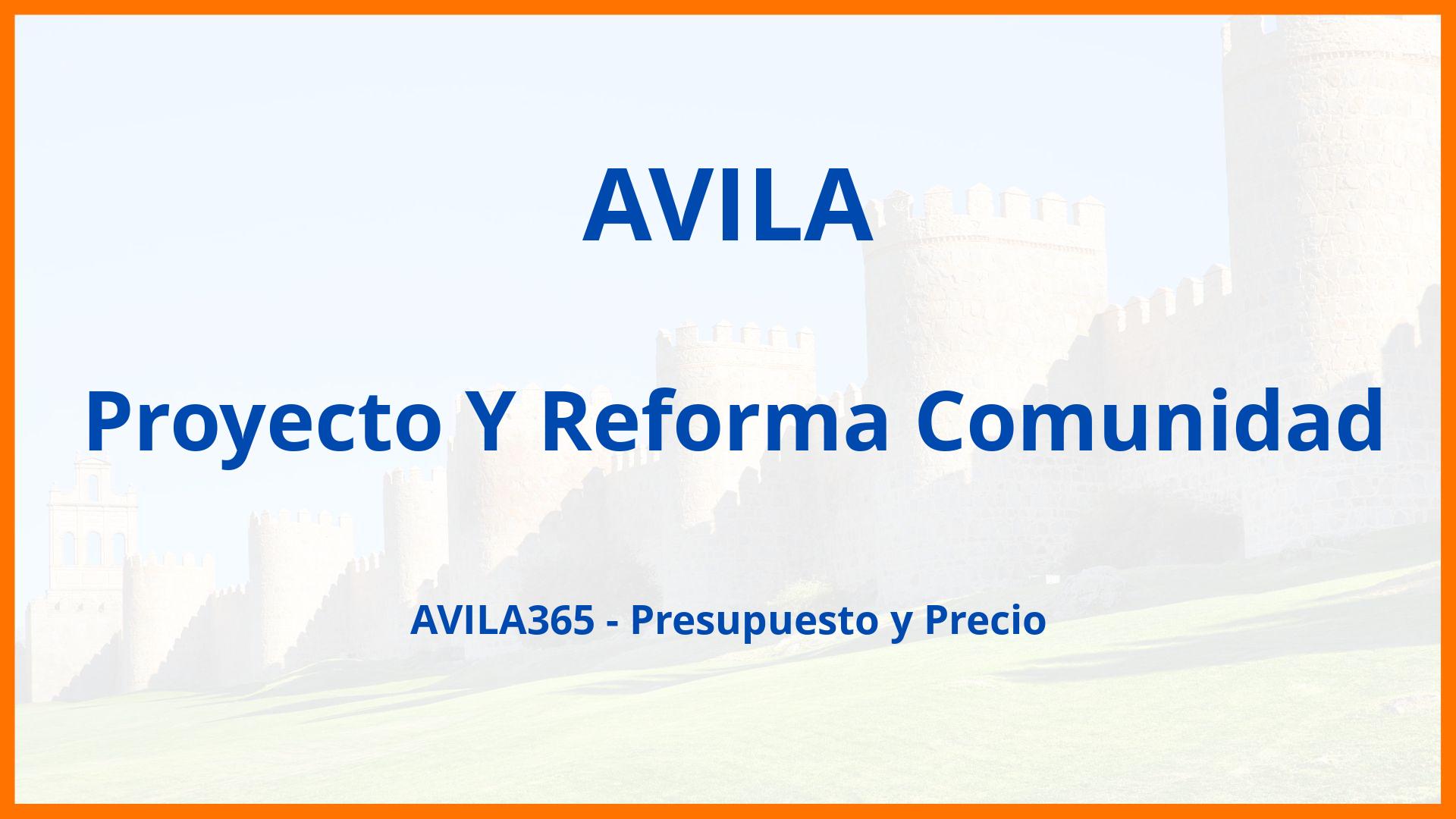 Proyecto Y Reforma Comunidad