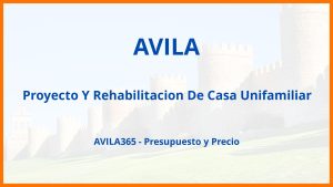 Proyecto Y Rehabilitacion De Casa Unifamiliar en Avila