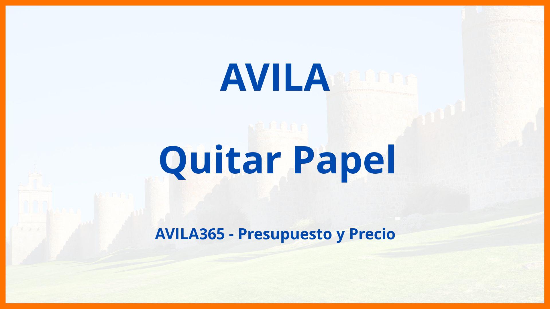 Quitar Papel