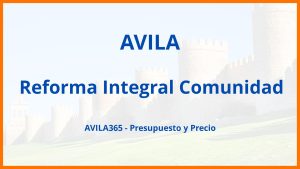 Reforma Integral Comunidad en Avila