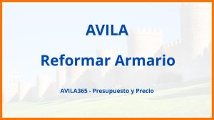 Reformar Armario en Avila